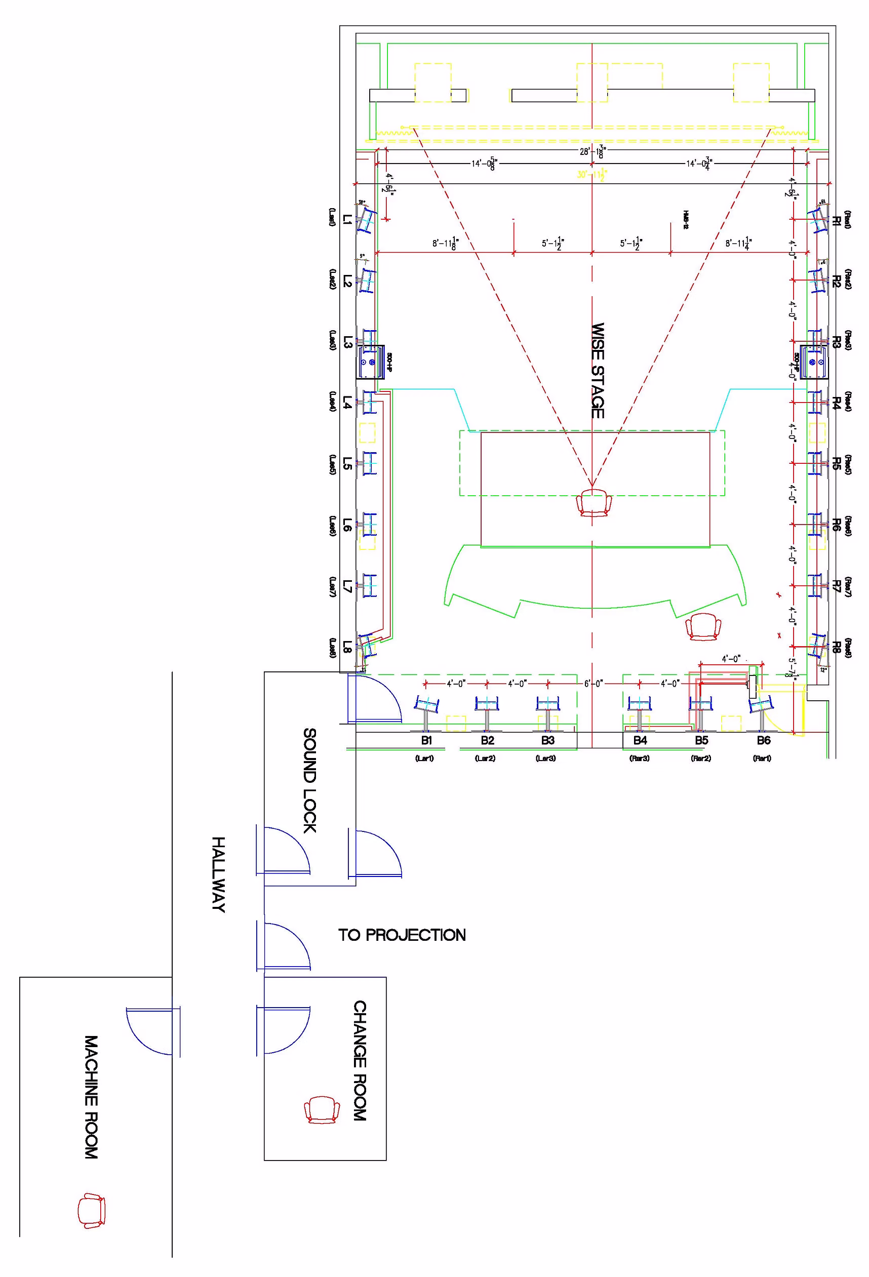 Wise Stage Floor Map